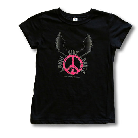 Ride Laugh Dance - Youth T-shirt
